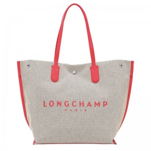 Longchamp Essential L Tote Tassen Dames Grijs | 9350-NSXDA