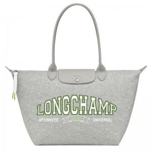 Longchamp Le Pliage Collecties L Tote Tassen Dames Grijs | 1927-GPOTW