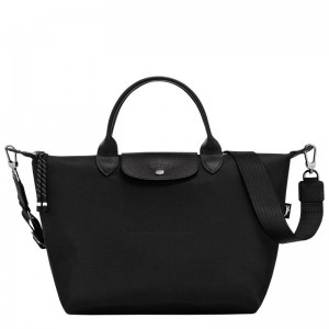 Longchamp Le Pliage Energy L Handtas Dames Zwart | 9827-BFTJN