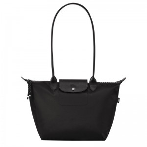 Longchamp Le Pliage Energy L Tote Tassen Dames Zwart | 9605-QVTAP