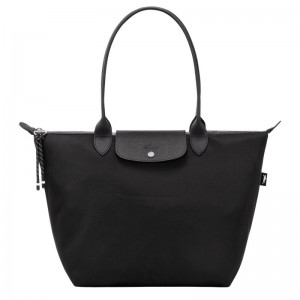 Longchamp Le Pliage Energy L Tote Tassen Dames Zwart | 2903-SRAXH