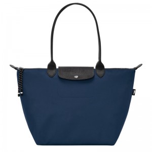 Longchamp Le Pliage Energy L Tote Tassen Dames Donkerblauw | 5218-XRUHN