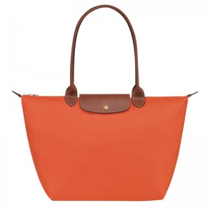 Longchamp Le Pliage Original L Tote Tassen Dames Oranje | 5012-DSGCT