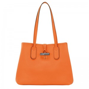 Longchamp Roseau Essential M Tote Tassen Dames Oranje | 6351-JNUIK