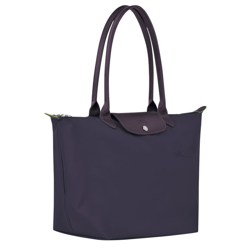 Longchamp Le Pliage Green L Tote Tassen Dames Donkerblauw | 0573-DAUOK