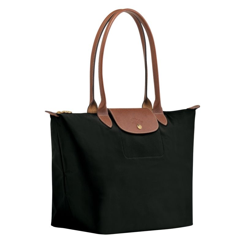 Longchamp Le Pliage Original L Tote Tassen Dames Zwart | 9342-JSTEW