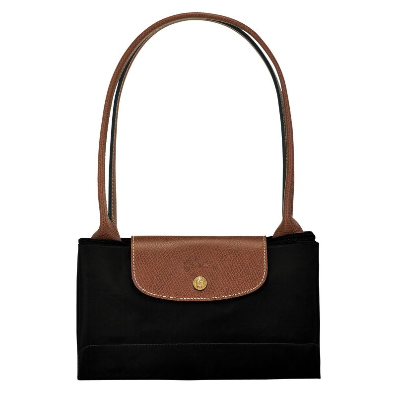 Longchamp Le Pliage Original L Tote Tassen Dames Zwart | 9342-JSTEW