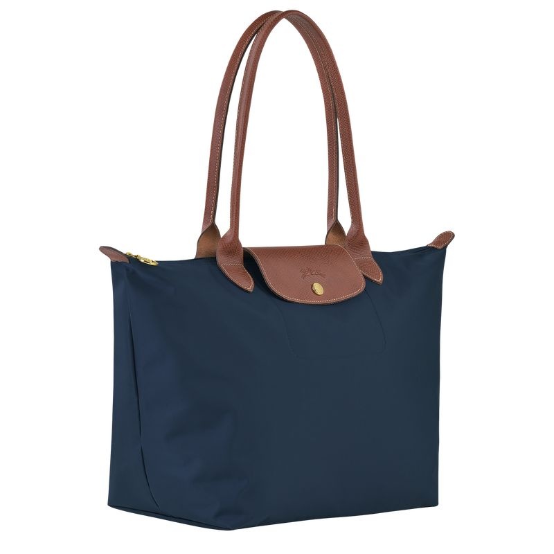 Longchamp Le Pliage Original L Tote Tassen Dames Donkerblauw | 3726-YKGVT