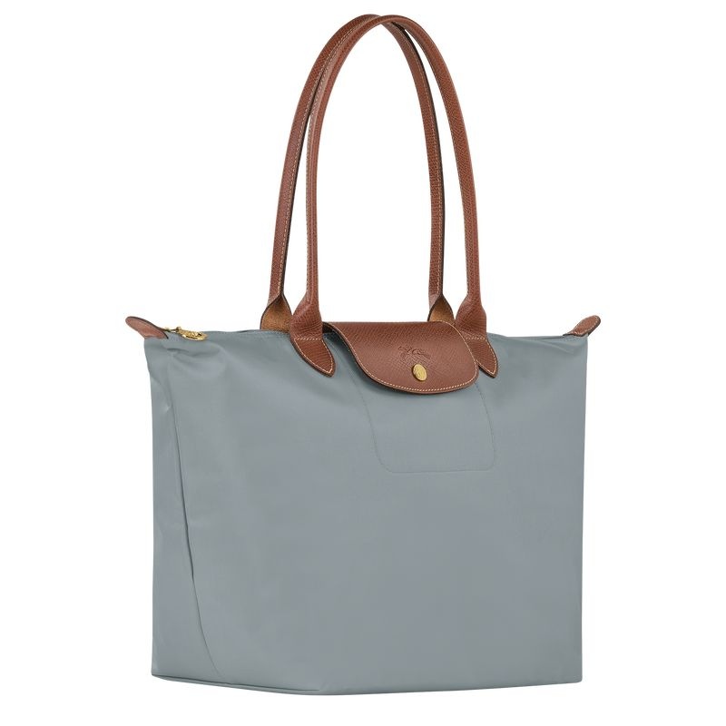 Longchamp Le Pliage Original L Tote Tassen Dames Grijs | 2074-FJNUR