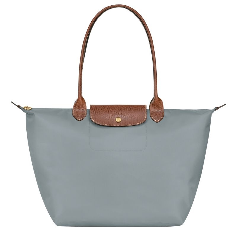 Longchamp Le Pliage Original L Tote Tassen Dames Grijs | 2074-FJNUR