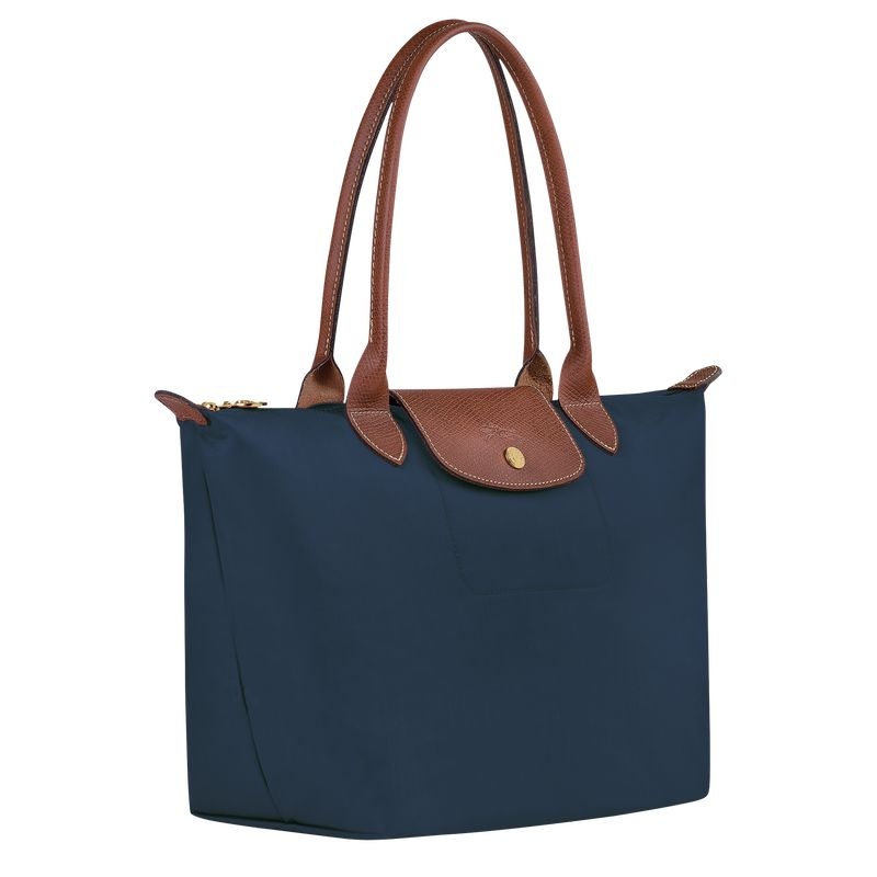 Longchamp Le Pliage Original M Tote Tassen Dames Donkerblauw | 4751-NGJDL