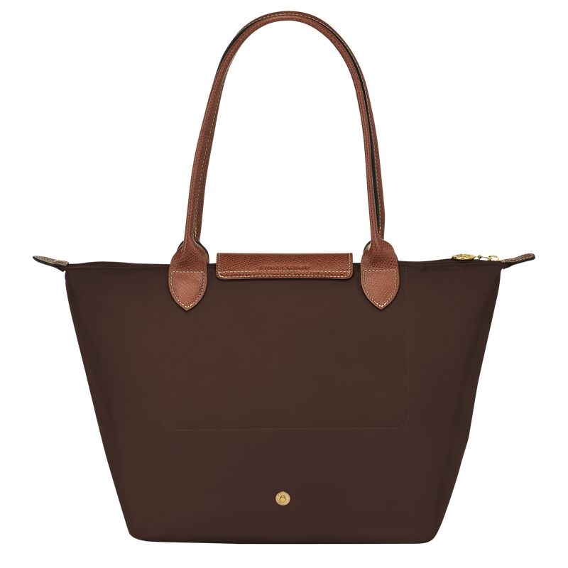 Longchamp Le Pliage Original M Tote Tassen Dames Chocola | 2843-ISCON