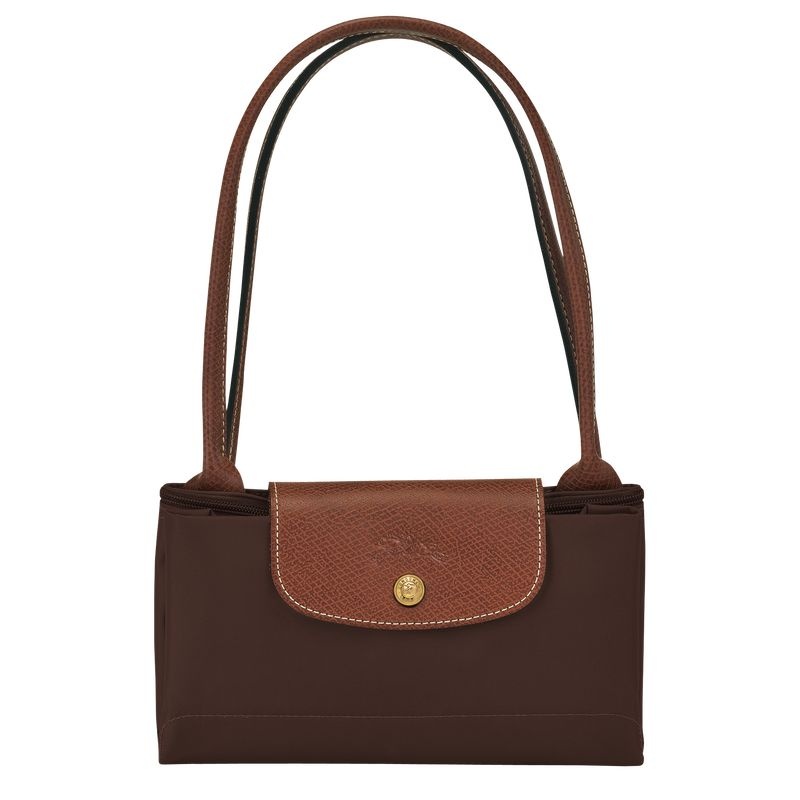 Longchamp Le Pliage Original M Tote Tassen Dames Chocola | 2843-ISCON