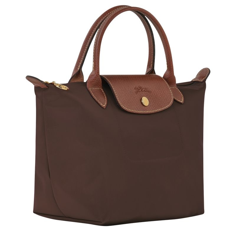 Longchamp Le Pliage Original S Handtas Dames Chocola | 1948-JLPAH